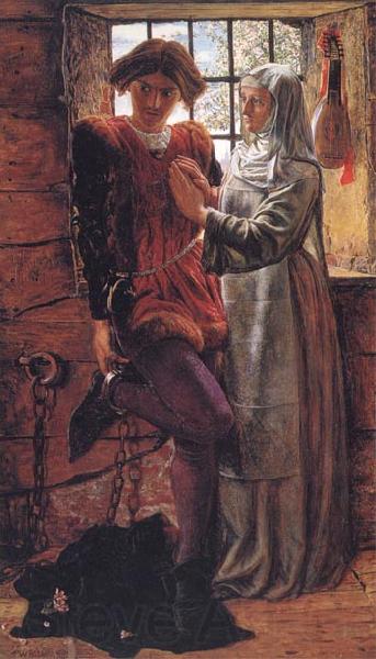 William Holman Hunt Claudio and Isabella Norge oil painting art